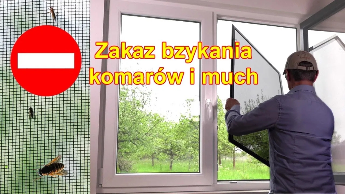 Jak zrobić moskitierę do okna, aby skutecznie chronić przed owadami